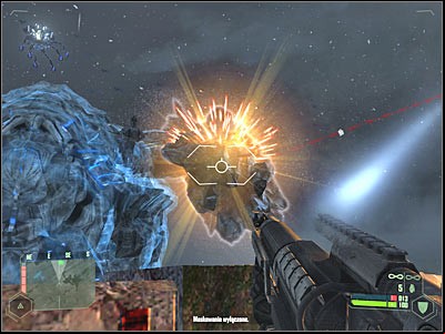 The alien mothership should begin moving - FINAL MISSION - part 11 | FINAL MISSION - Reckoning - FINAL MISSION - Reckoning - Crysis Game Guide