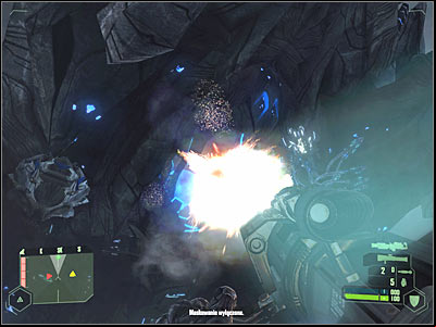 Now you will have to choose a TAC cannon from your inventory - FINAL MISSION - part 11 | FINAL MISSION - Reckoning - FINAL MISSION - Reckoning - Crysis Game Guide