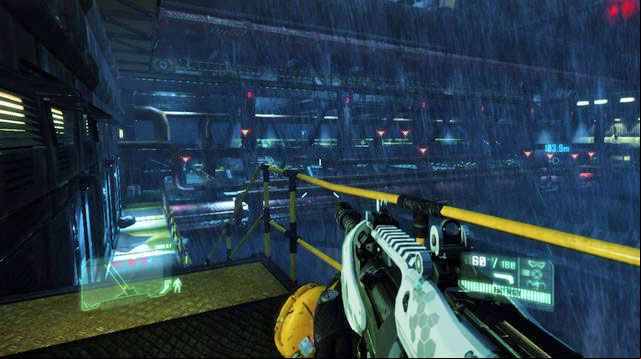 After you leave, you will have to reach quickly the other side of the guarded bridge - Reach Liberty Dome - Post Human! - Crysis 3 - Game Guide and Walkthrough
