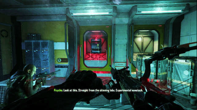 A few steps further, you will experience problems with the suit - Destroy the turrets - Welcome to the Jungle - Crysis 3 - Game Guide and Walkthrough