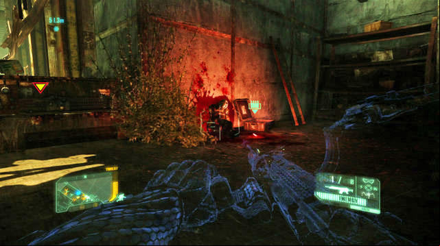 Once you clear the area, jump down to the ground and keep to the right side of the room - Reach the Northern Rail Station - Welcome to the Jungle - Crysis 3 - Game Guide and Walkthrough