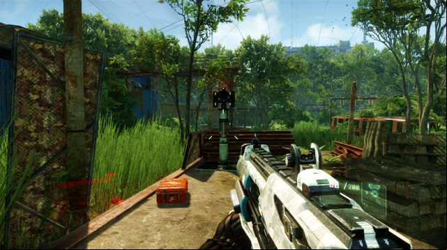 Walk over to the station's other end and climb up the stairs - Deactivate the source of interference - Welcome to the Jungle - Crysis 3 - Game Guide and Walkthrough