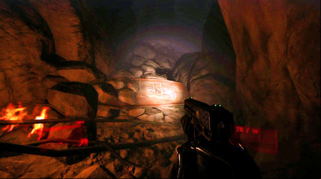 After you get out of the rubble, initiate the visor - Reach the first one of the Ceph Mindcarriers - Gods and Monsters - Crysis 3 - Game Guide and Walkthrough