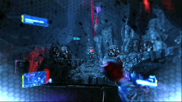 After the cutscene plays, you will be attacked - Reach the first one of the Ceph Mindcarriers - Gods and Monsters - Crysis 3 - Game Guide and Walkthrough
