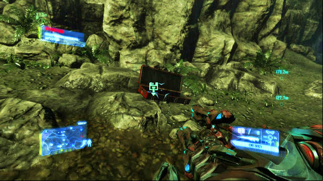 Jump down after eliminating the Pinger - Gain access to the remaining two Ceph Mindcarriers - Gods and Monsters - Crysis 3 - Game Guide and Walkthrough