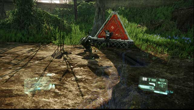 As you walk towards your objective, and under the demolished bridge - Welcome to the Jungle - CELL intel data and posters - Crysis 3 - Game Guide and Walkthrough
