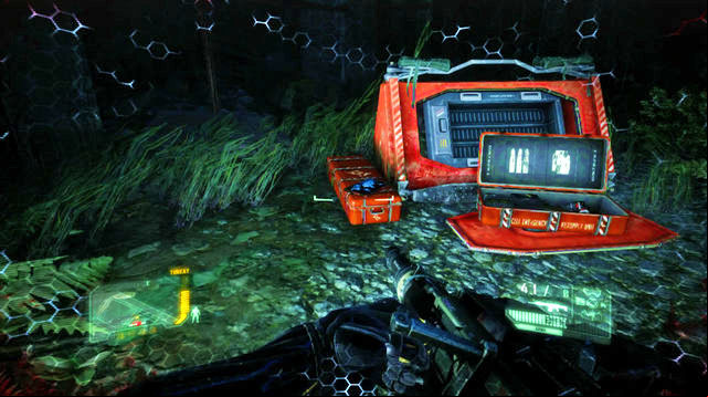 In the area in which you fight the Ceph Mastermind, in one of the corners of the room, there is an ammo crate with the data next to it - Only Human - CELL intel data and posters - Crysis 3 - Game Guide and Walkthrough