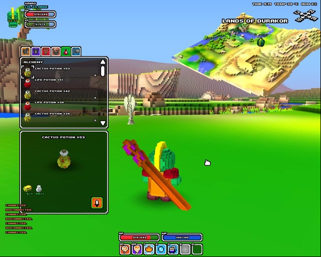 The branch of alchemy - Crafting | Cube World - Gameplay Basics - Cube World Game Guide