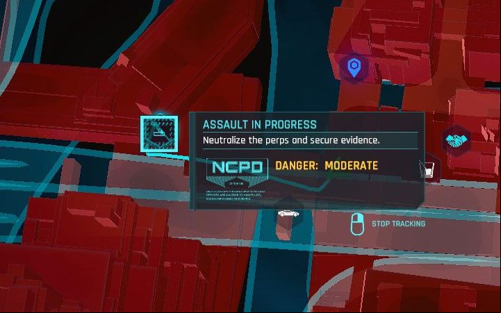 ND Scanner Hustles are marked in blue on the Night City map - Cyberpunk 2077: Trophies/Achievements list - Trophy Guide - Cyberpunk 2077 Guide