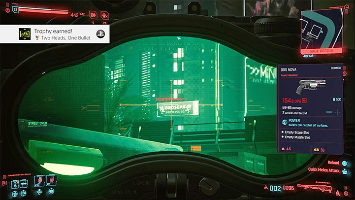 Trophy type: bronze - Cyberpunk 2077: Trophies/Achievements list - Trophy Guide - Cyberpunk 2077 Guide