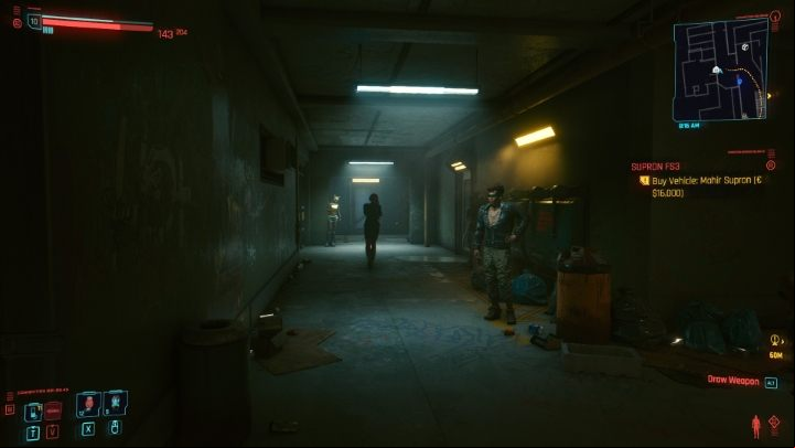 After getting cat food, go to the door of your apartment - this is where the adoption of the cat in Cyberpunk 2077 will begin - Cyberpunk 2077: How to get / adopt a cat? - Exploration - Cyberpunk 2077 Guide