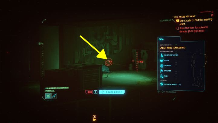 Intially, you cannot fire yet, and can optionally recon the area - Cyberpunk Phantom Liberty: You Know My Name - walkthrough - Main quests - Cyberpunk 2077 Guide
