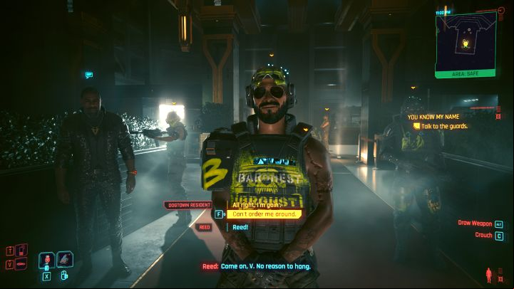 Regardless of how you handled the roulette table, Kurt will appear and blow your cover, but there will not be a battle ensuing - Cyberpunk Phantom Liberty: You Know My Name - walkthrough - Main quests - Cyberpunk 2077 Guide