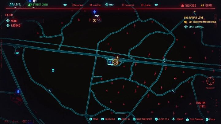 Location: Eastern Badlands, Rocky Ridge - Cyberpunk 2077: Thievery, Badlands - Gigs, walkthrough, map - Badlands - Cyberpunk 2077 Guide