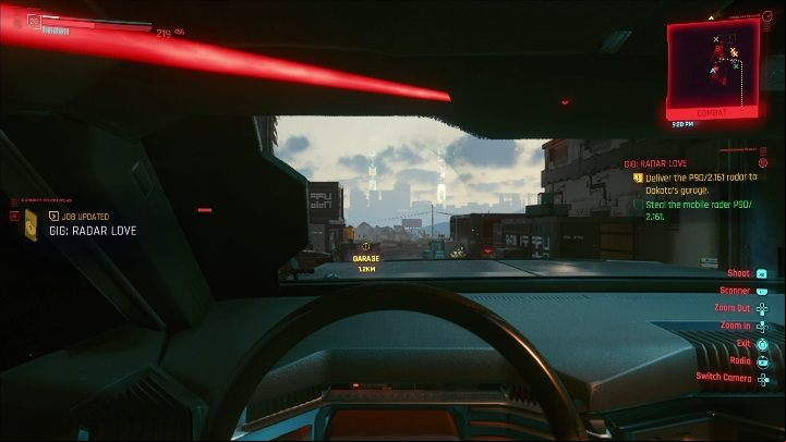 Walkthrough: your task is very simple, you just have to steal the mobile radio station vehicle and drive it to the garage - Cyberpunk 2077: Thievery, Badlands - Gigs, walkthrough, map - Badlands - Cyberpunk 2077 Guide