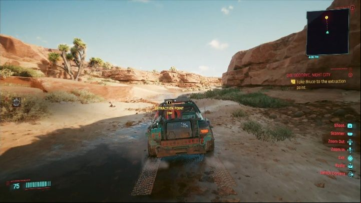 Bruce is not guarded by anyone - Cyberpunk 2077: SOS: Merc Needed, Badlands - Gigs, walkthrough, map - Badlands - Cyberpunk 2077 Guide
