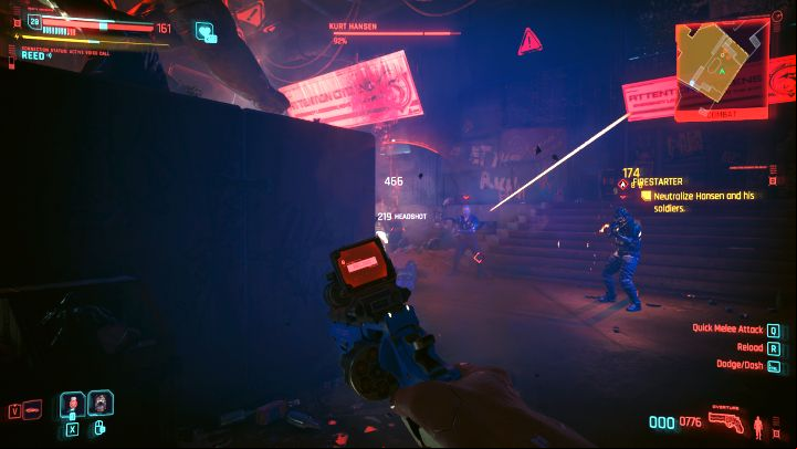 2 - Cyberpunk Phantom Liberty: How to defeat Kurt Hansen boss? - Bosses - Cyberpunk 2077 Guide