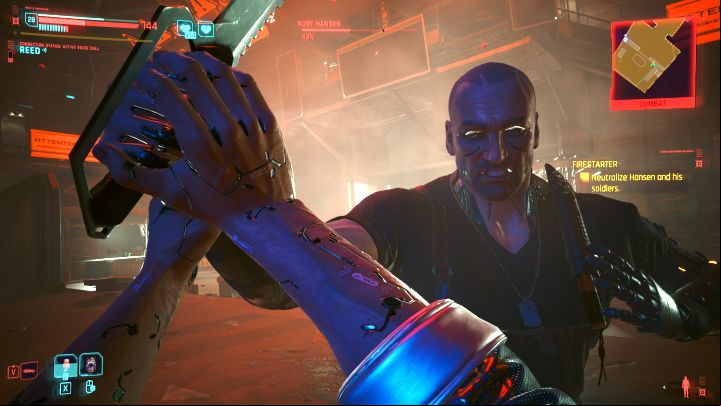 4 - Cyberpunk Phantom Liberty: How to defeat Kurt Hansen boss? - Bosses - Cyberpunk 2077 Guide
