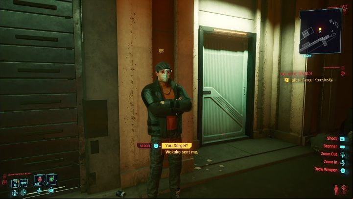 Walkthrough: your task is to talk to the men who will give you the task - Cyberpunk 2077: Special Delivery, Westbrook - gigs, walkthrough, map - Westbrook - Cyberpunk 2077 Guide