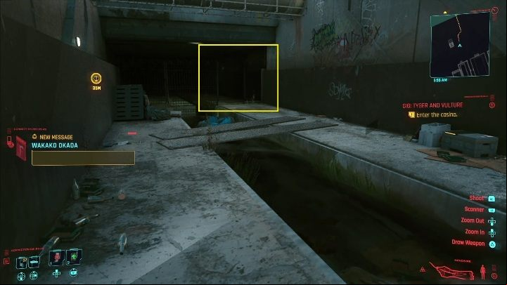 Walkthrough: your task is to get to the casino - Cyberpunk 2077: Thievery, Westbrook - gigs, walkthrough, map - Westbrook - Cyberpunk 2077 Guide