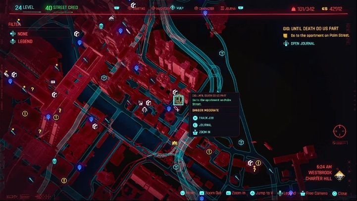 3 - Cyberpunk 2077: Thievery, Westbrook - gigs, walkthrough, map - Westbrook - Cyberpunk 2077 Guide