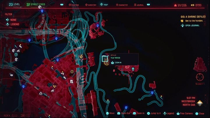 1 - Cyberpunk 2077: Agent Saboteur - gigs, walkthrough, map - Westbrook - Cyberpunk 2077 Guide
