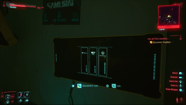 At the women's home, go to the bathroom immediately - Cyberpunk 2077: SOS: Merc Needed, Westbrook - gigs, walkthrough, map - Westbrook - Cyberpunk 2077 Guide