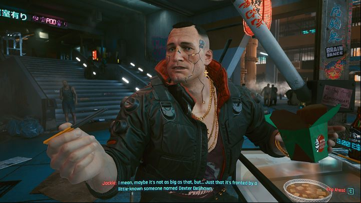 Go out on the street to meet with Jackie - Cyberpunk 2077: The Ripperdoc walkthrough - Act 1 - Cyberpunk 2077 Guide