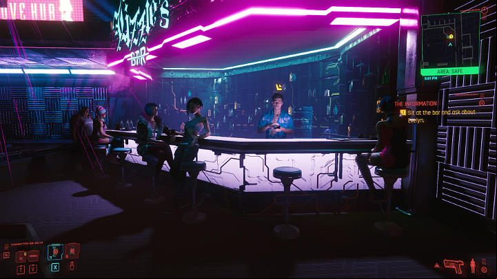 Talk to Mateo and ask about Evelyn Parker - Cyberpunk 2077: The Information walkthrough - Act 1 - Cyberpunk 2077 Guide