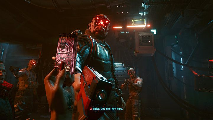 One of the gang will bring the bot - Cyberpunk 2077: The Pickup walkthrough - Act 1 - Cyberpunk 2077 Guide