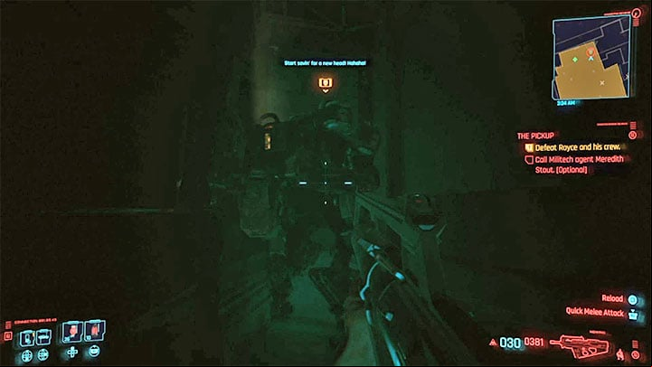 If you have managed to sabotage Royce's equipment the first time, you may decide to repeat that - Cyberpunk 2077: How to beat Royce? - Bosses - Cyberpunk 2077 Guide