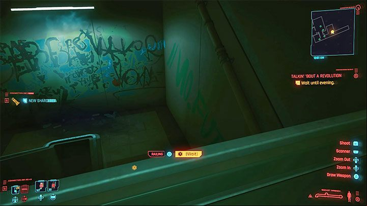 As a reminder, V's apartment is located in the Kabuki district in Watson - Cyberpunk 2077: Talkin Bout a Revolution walkthrough - Storyline quests - Cyberpunk 2077 Guide