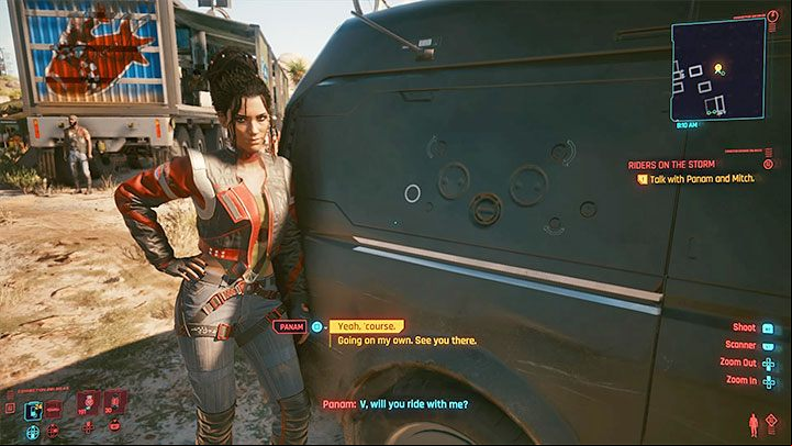 Get the specific SuperJet from Mitch, which will be used to help Saul to regain full strength - Cyberpunk 2077: Riders on the Storm walkthrough - Storyline quests - Cyberpunk 2077 Guide