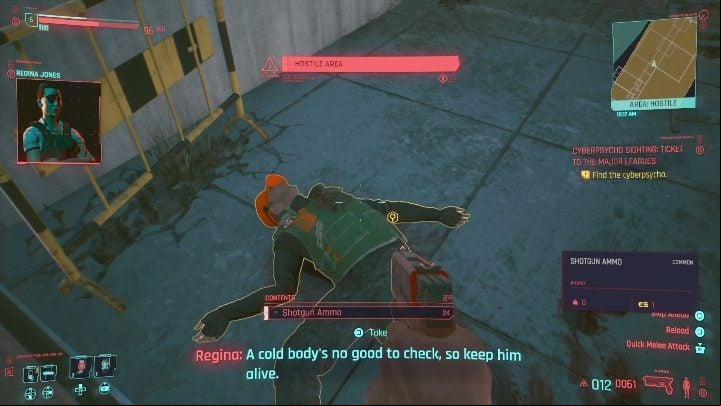 Alec Johnson is on the coast, in the southern part of Watson, in the Little China district - Cyberpunk 2077: Ticket to the Major Leagues - cyberpsycho sighting walkthrough - Cyberpsycho Sighting - mini-bosses - Cyberpunk 2077 Guide