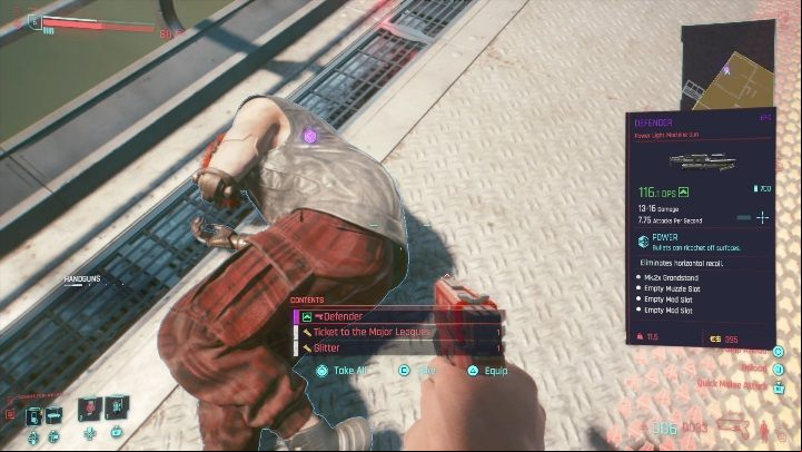 After neutralizing your opponent, get the necessary information: You will find a shard by searching Alec Johnson - Cyberpunk 2077: Ticket to the Major Leagues - cyberpsycho sighting walkthrough - Cyberpsycho Sighting - mini-bosses - Cyberpunk 2077 Guide