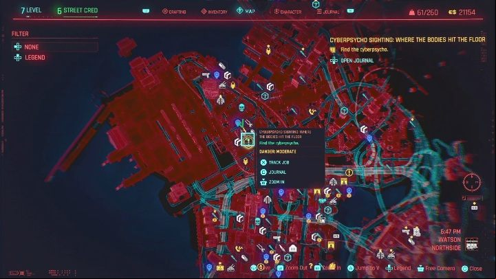 1 - Cyberpunk 2077: Where the Bodies Hit the Floor, cyberpsycho sighting walkthrough - Cyberpsycho Sighting - mini-bosses - Cyberpunk 2077 Guide