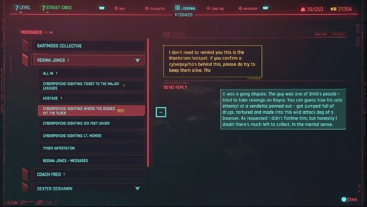 To complete the task you must enter - Cyberpunk 2077: Where the Bodies Hit the Floor, cyberpsycho sighting walkthrough - Cyberpsycho Sighting - mini-bosses - Cyberpunk 2077 Guide