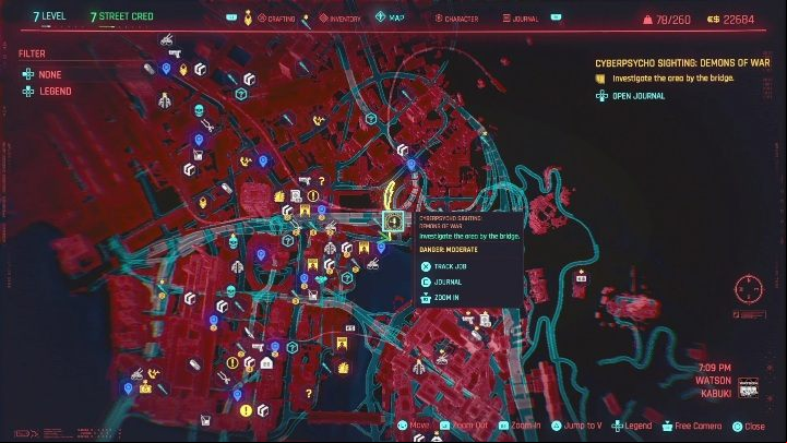 1 - Cyberpunk 2077: Demons of War - cyberpsycho sighting walkthrough - Cyberpsycho Sighting - mini-bosses - Cyberpunk 2077 Guide