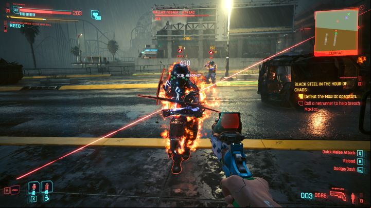 2 - Cyberpunk Phantom Liberty: How to defeat the MaxTac Operators? - Bosses - Cyberpunk 2077 Guide