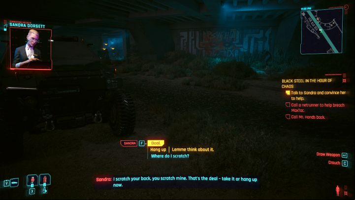 2 - Cyberpunk Phantom Liberty: Black Steel in the Hour of Chaos - walkthrough - Main quests - Cyberpunk 2077 Guide