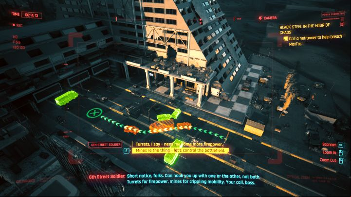 Talk to the soldier of the 6th Street gang - Cyberpunk Phantom Liberty: Black Steel in the Hour of Chaos - walkthrough - Main quests - Cyberpunk 2077 Guide