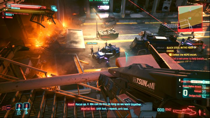 5 - Cyberpunk Phantom Liberty: Black Steel in the Hour of Chaos - walkthrough - Main quests - Cyberpunk 2077 Guide