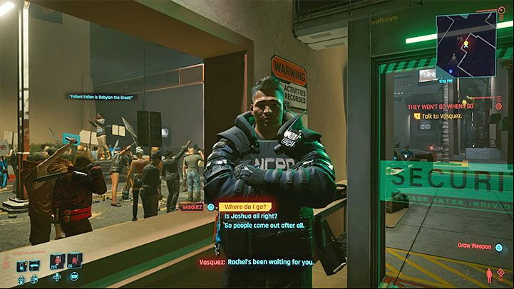 The film studio is located in the Japantown district of Westbrook - Cyberpunk 2077: ion/They Wont Go When I Go walkthrough - Exploration - Cyberpunk 2077 Guide