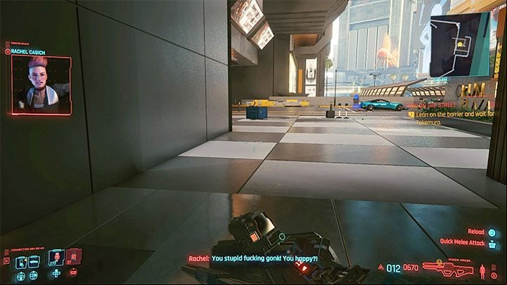 Although the quest is over and has now disappeared from your diary, you have to wait a few days for Rachel to call V - Cyberpunk 2077: ion/They Wont Go When I Go walkthrough - Exploration - Cyberpunk 2077 Guide