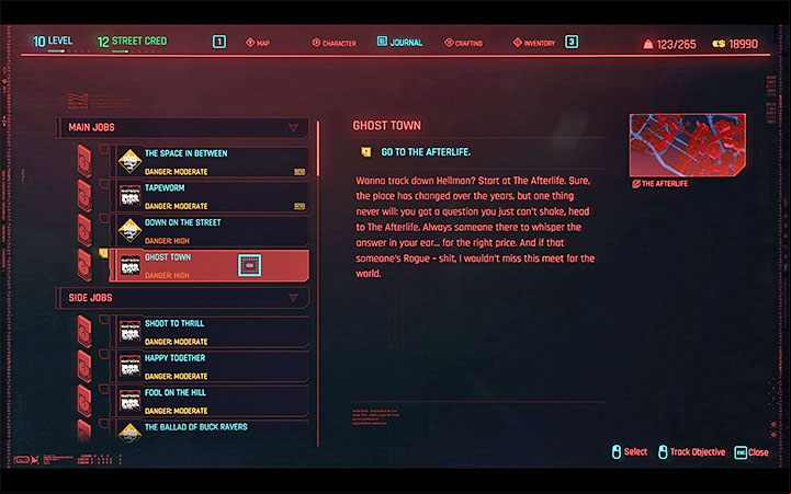 The game can show you hints informing you whether a given activity is too challenging for the hero - Cyberpunk 2077: Why are Enemies too difficult for me? - Combat, stealth and hacking - Cyberpunk 2077 Guide