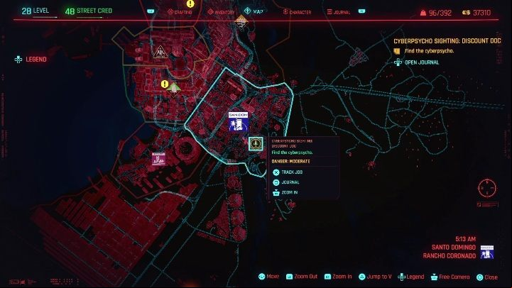 1 - Cyberpunk 2077: Discount Doc - cyberpsycho sighting walkthrough - Cyberpsycho Sighting - mini-bosses - Cyberpunk 2077 Guide
