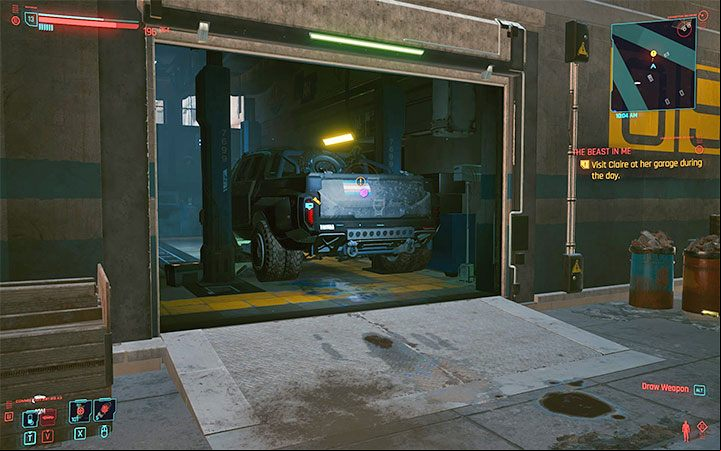 You must visit Claire's garage located in the Arroyo district of Santo Domingo - Cyberpunk 2077: How to unlock Racing in Night City? - Exploration - Cyberpunk 2077 Guide