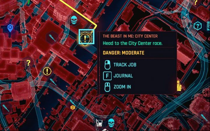 Each race is a separate entry - a side job in your journal - Cyberpunk 2077: How to unlock Racing in Night City? - Exploration - Cyberpunk 2077 Guide