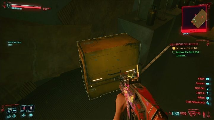 The target: Beta Acid - Cyberpunk 2077: Search & Recover, Santo Domingo - gigs, walkthrough, map - Santo Domingo - Cyberpunk 2077 Guide
