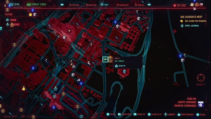 Location: eastern part of Santo Domingo, Rancho Coronado - Cyberpunk 2077: SOS: Merc Needed, Santo Domingo - Gigs, walkthrough, map - Santo Domingo - Cyberpunk 2077 Guide